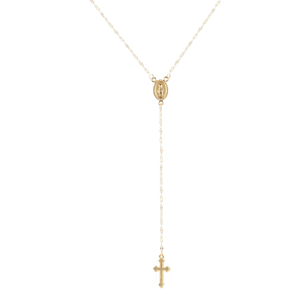 Collier Médaillon Croix