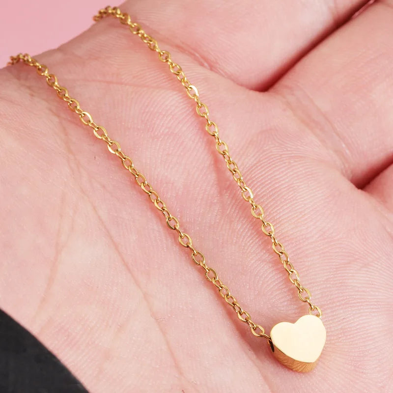 Minimalist Heart Necklace