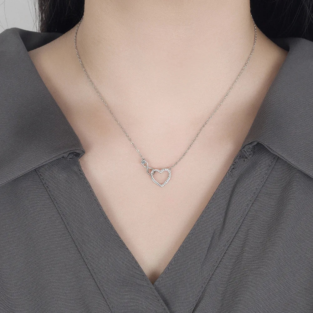 Collier Heart Infinity