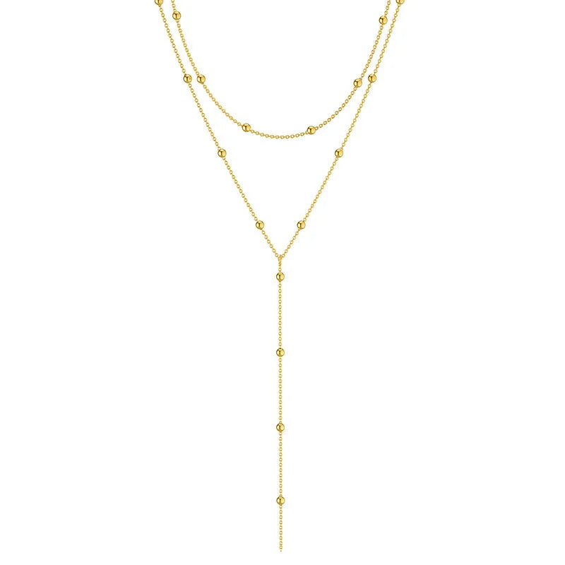 Collier Lariat Tombée de Cou