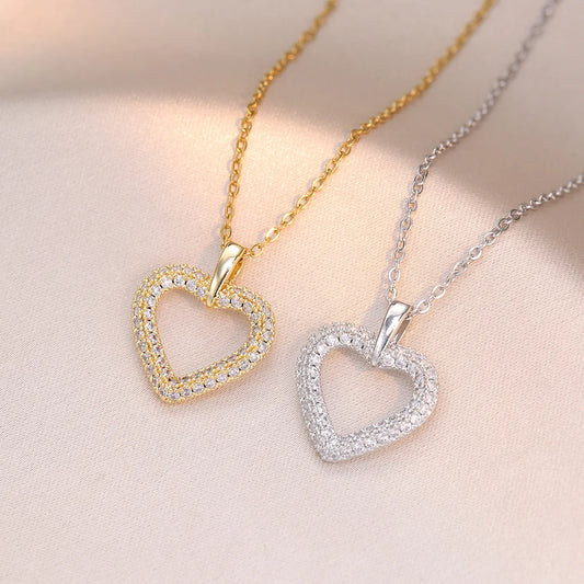 Collier Coeur Diamant