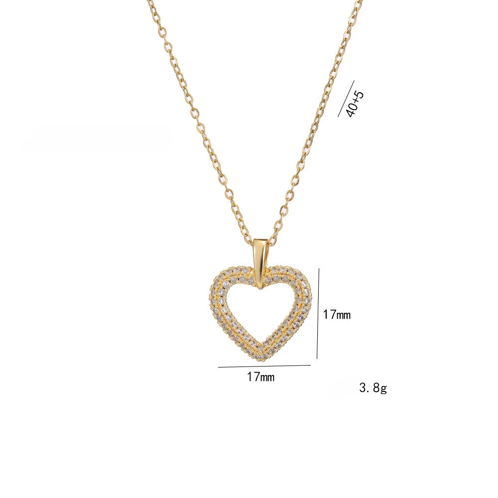 Collier Coeur Diamant