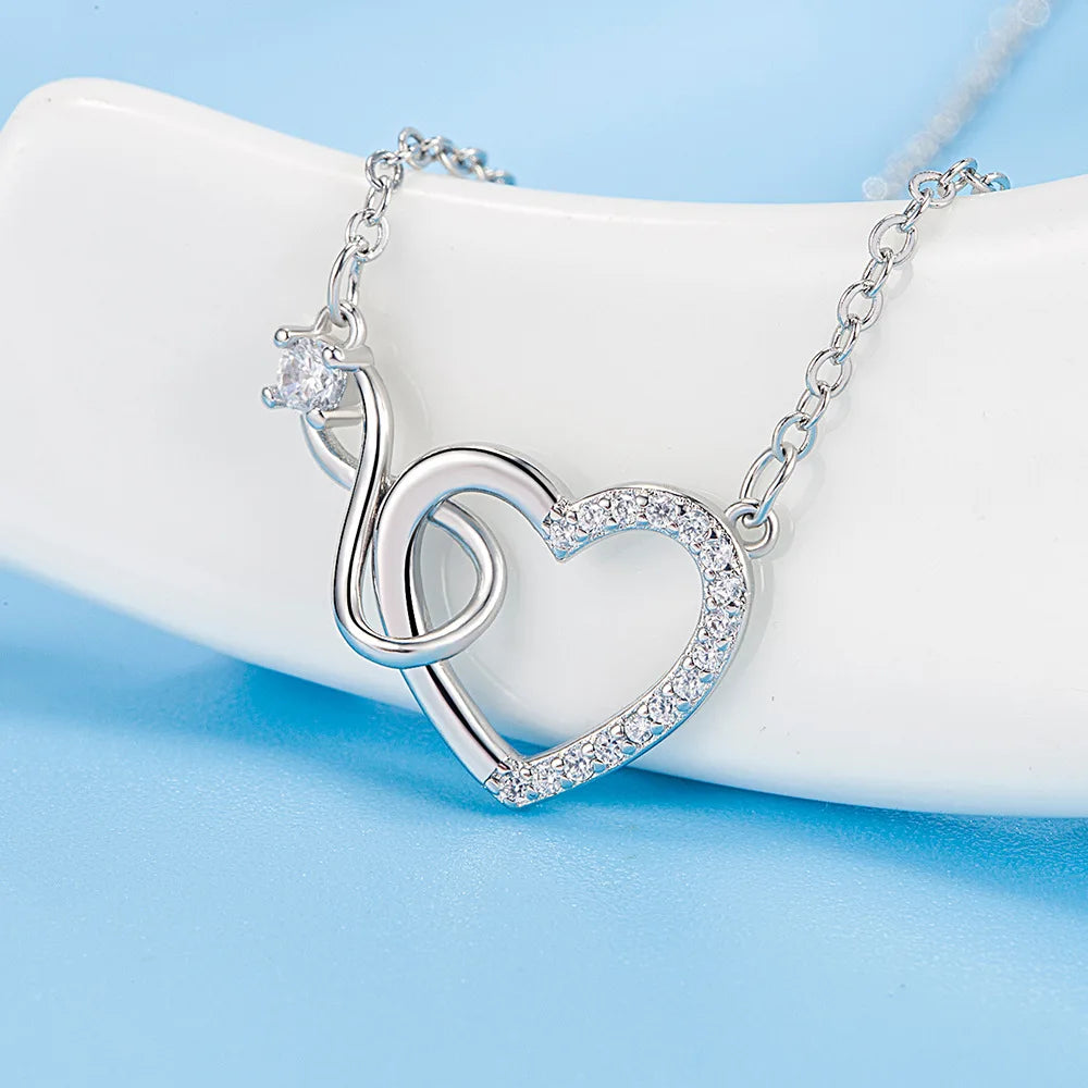 Collier Heart Infinity