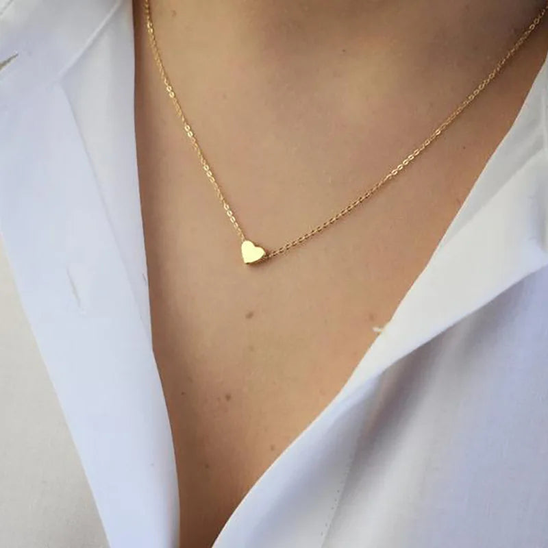 Minimalist Heart Necklace